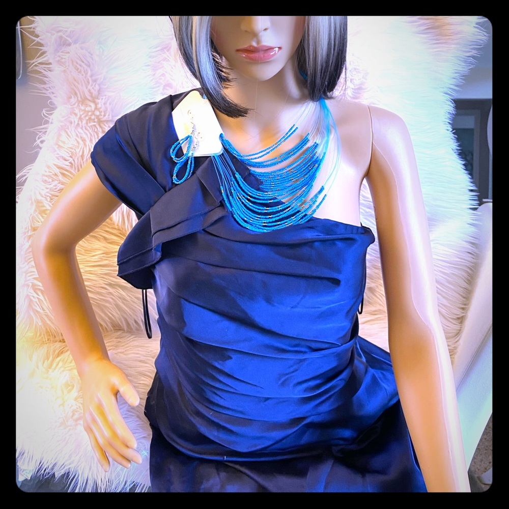 Kiana beaded necklace & earring set